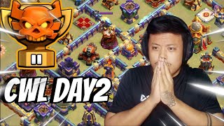 CWL Day 1 မှာအရိုက်ခံရလို့ Day 2 မှာ ရှယ်လုထားတယ် Clash of Clans [upl. by Zippel]