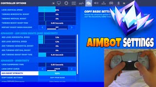 UPDATED Best Season 3 Controller Settings For AIMBOT  FAST EDITS Handcam [upl. by Ravert]