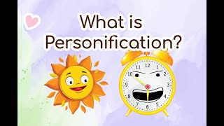 English Lesson 21  What is Personification [upl. by Corsiglia]