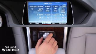 SiriusXM Weather  MercedesBenz Satellite Radio [upl. by Kezer]