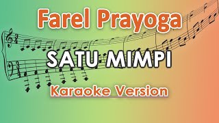 Farel Prayoga feat Vania Latifa  Satu Mimpi Karaoke Lirik Tanpa Vokal by regis [upl. by Claud265]