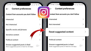 How to Fix Instagram Reset Algorithm Option Not Showing  Insta Reset Suggested Content Not Showing [upl. by Yhtorod]