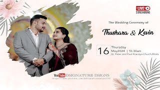 Wedding Ceremony of Thushara and Kevin [upl. by Kcirdahs]