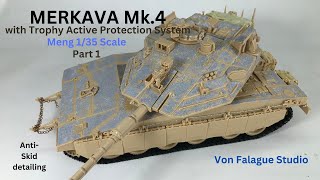 MERKAVA Mk4M with Trophy Active Protection System Part 1 [upl. by Nairolf]