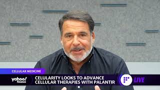 Celularity looks to advance cellular therapies with Palantir [upl. by Franciskus582]