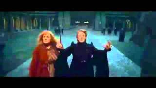 Harry Potter and the Deathly Hallows Part 2 Hogwarts Is Threatened Clip [upl. by Chang548]