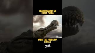 Brachiosaurus vs buaya purba marvel alurfilm movie [upl. by Manus841]