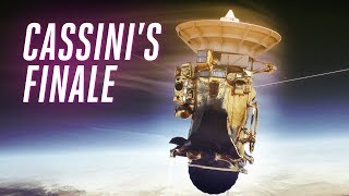 NASAs Cassini probe is about to dive into Saturn [upl. by Nomyad]