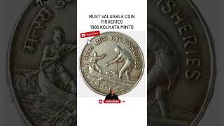 coin fish wala coin 50 paise must valuable coin 2986 kolkata [upl. by Pacifa]