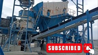 Puzzolana 200 TPH 3 stage crushing plant Jaw Cone and VSI combination plant [upl. by Sneve48]