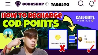 Paano Mag Recharge Sa Call of Duty  Explanation  COD PoInts  Codashop  Load TMGlobe  SmartTNT [upl. by Anilad]