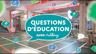 Questions déducation  Anthony professeur de lettres modernes et de théâtre [upl. by Nawram]