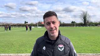 Interview  Paul Jones  Cheadle Town FC vs FC Isle of Man [upl. by Animar]