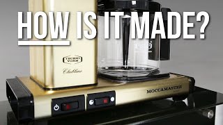 Moccamaster Factory Tour How Drip Coffee Makers are made in Europe [upl. by Sivert]