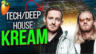 How To KREAM DeepTech House in 2024 FL Studio Production Tutorial [upl. by Assej]