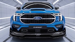 New 2025 Ford Everest  Bigger Tougher and Stronger FIRST LOOK [upl. by Etnomal706]