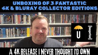 Unboxing Of 3 Fantastic 4k amp Bluray Collector Editions [upl. by Proudman]