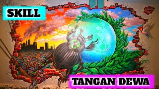 JUARA 1 2 DAN 3 LOMBA MURAL MANIK BUMI SINGARAJA TINGKAT NASIONAL [upl. by Atteynek]