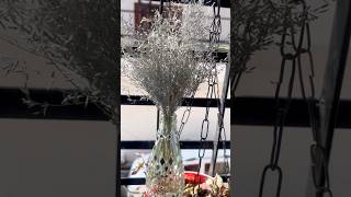 Grass vase diy creativeupcycling homedecor handmade zero cost grasstrackterbaru [upl. by Dowzall]