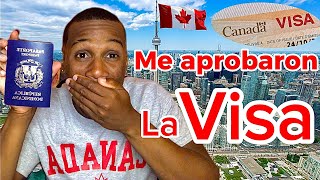 Me Aprobaron la Visa Para Canadá 🇨🇦 2022 [upl. by Kcirdot463]