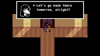 DELTARUNE BETA UNUSED CLASS ROOM SCENE [upl. by Attenaej]