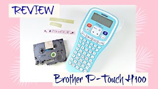 REVIEW Etiquetadora Brother PTouch H100 [upl. by Dorita568]