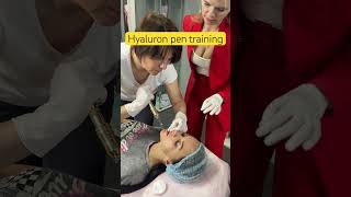 Hyaluron pen training  online course  lips augmentation [upl. by Bittencourt]