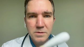 ASMR Cranial Nerve Exam 👨‍⚕️💤 [upl. by Aicetal]