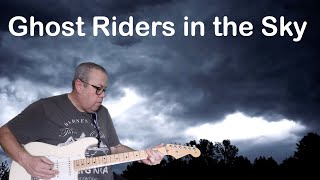 Ghost Riders In The Sky  The Ramrods Guitar Instrumental by Lance Lines [upl. by Wharton]