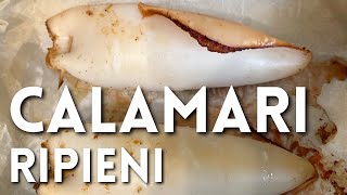 CALAMARI RIPIENI di Betty e Marco  Ricetta facile e veloce [upl. by Salamone]