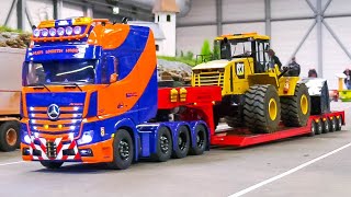 MEGA Rc Truck Collection Rc Dump Trucks Rc Dozer Rc Excavator Rc Wheel Loader Rc Tractor Rc Train [upl. by Aerdnahs]