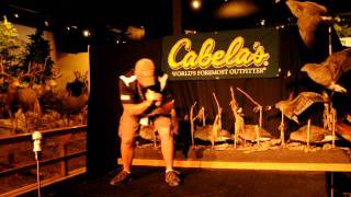 Field Hudnall  Cabelas Open Goose Calling Contest  Practice [upl. by Akel]