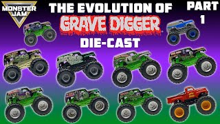 The Evolution of Grave Digger DieCast  Part 1 20002010 [upl. by Cody]