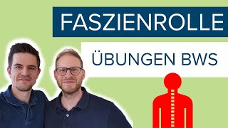 Faszienrolle Die besten Übungen für die BWS [upl. by Mariand477]