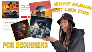 How To Make INSANE Cover Art IN MINUTES Midjourney V4 [upl. by Stephenson600]