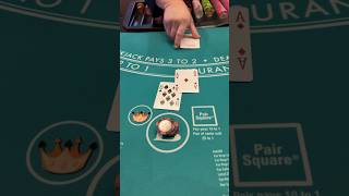 500 on a hand of blackjack watch til the end casino gambling blackjack [upl. by Ydiarf739]