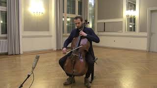 C A Piatti Caprice No 7 Christoph Croisé Cello [upl. by Eelinnej]