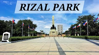 RIZAL PARK  A HISTORIC URBAN PARK  JUNE [upl. by Carlotta]