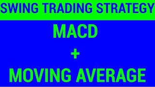 Swing Trading Strategy  MACD and Moving Average  HINDI [upl. by Wren]