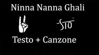 Ghali Ninna Nanna  TESTO SINCRONIZZATO [upl. by Gonyea162]