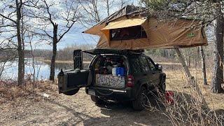 DIY Budget Jeep Liberty Overland Build Part 1 [upl. by Dranal528]