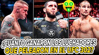 Salarios amp Bonificaciones del UFC 302💰💰💰  ¿Cuánto ganó ISLAM MAKHACHEV tras SOMETER a POIRIER [upl. by Caruso]