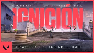 Episodio 1 Ignición  Tráiler de jugabilidad oficial para el lanzamiento  VALORANT [upl. by Haimehen]