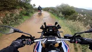 Testing the new F850GS in Sardinian mountains [upl. by Vevay]