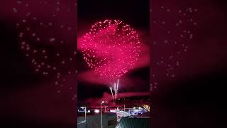 Fur Rondy 2022 fireworks Downtown Anchorage [upl. by Auhel903]