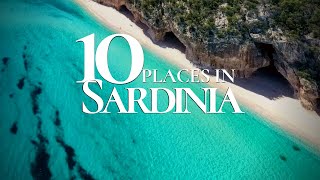 10 Beautiful Places to Visit in Sardinia Italy 🇮🇹  Best of Sardegna Beaches [upl. by Skiest]