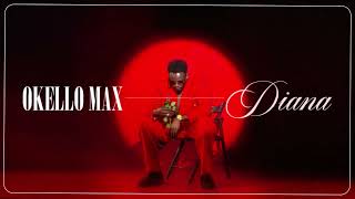 Okello Max  Diana Lyric Visualizer [upl. by Cirded]