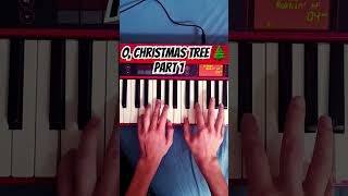 O christmas tree jazz chords part 1 shorts piano jazz [upl. by Ioved]