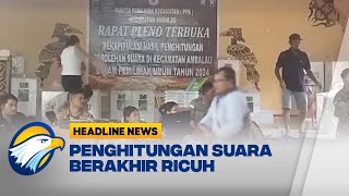 Perhitungan Suara di Sintang Kalimantan Barat Berakhir Ricuh [upl. by Cammy]