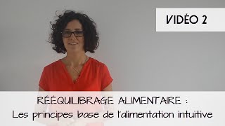 2 Rééquilibrage alimentaire les principes bases de lalimentation intuitive [upl. by Suki]